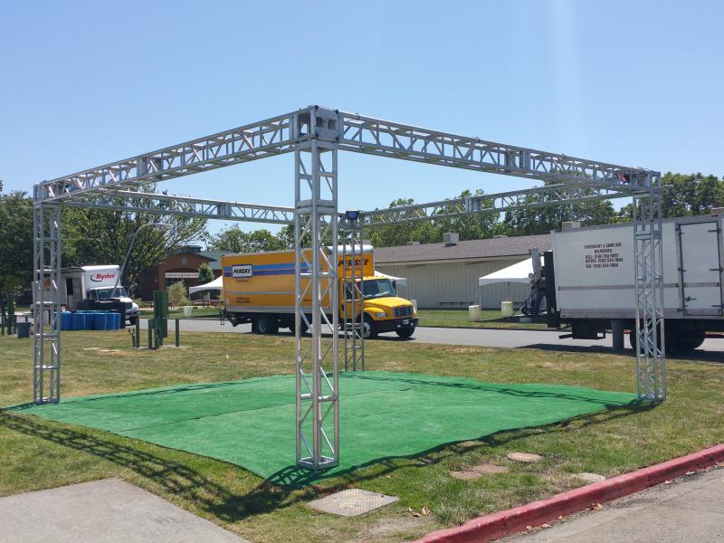 Stage Lights and Sound Rentals & Production Services Truss rental Stage Truss Rental 12 inch