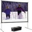 Dalite 6' x 8' fast fold screen